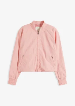 bonprix Jacken & Mäntel|Bekleidung·Hosen^Kurzer Soft-Blouson softrosa