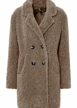 bonprix Jacken & Mäntel|Bekleidung·Hosen^Kurzmantel taupe