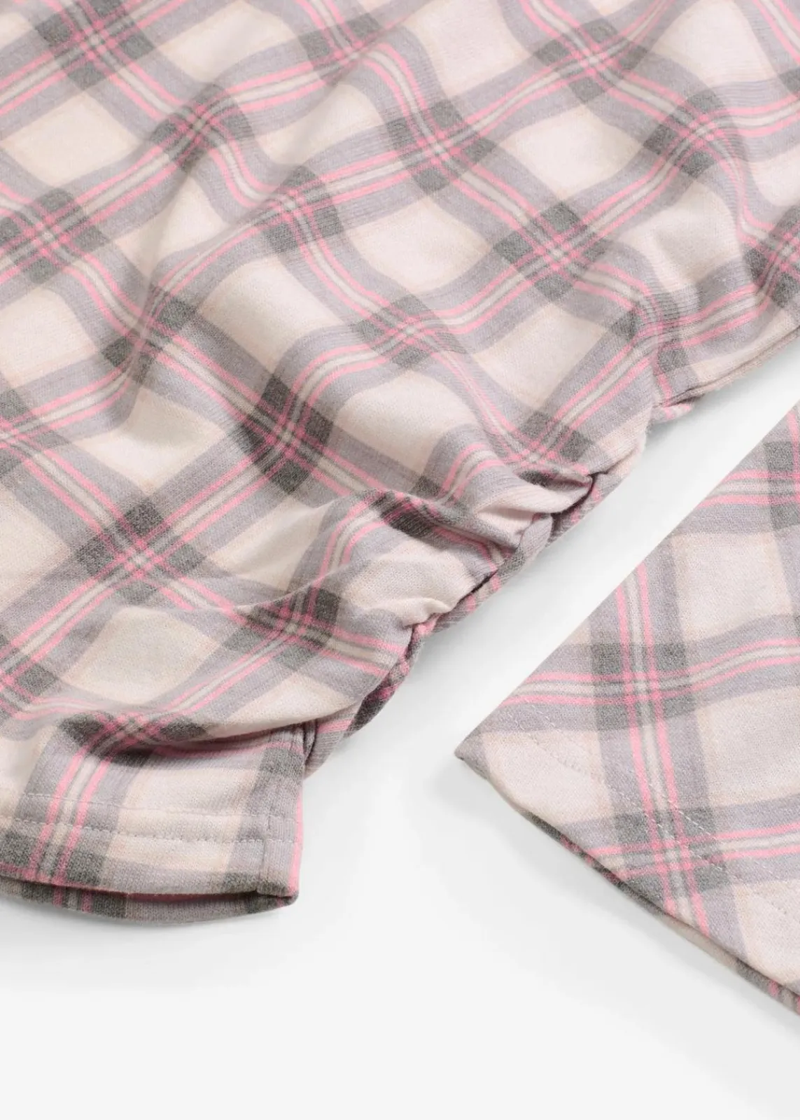 bonprix Shirts & Tops^Langarmshirt grau kariert