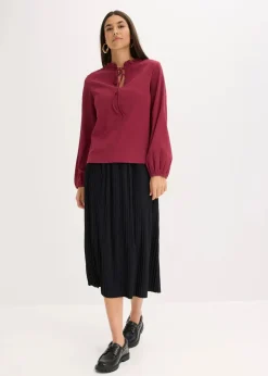 bonprix Shirts & Tops^Langarmshirt rhododendronrot