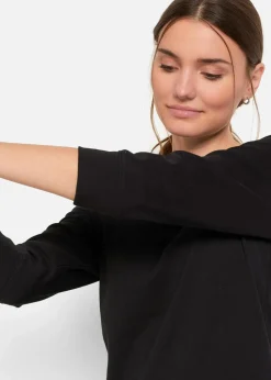 bonprix Bekleidung·Röcke|Basics^Langarmshirt aus reiner Bio-Baumwolle schwarz