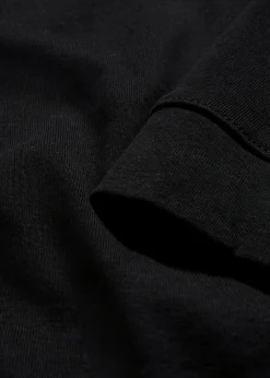 bonprix Bekleidung·Röcke|Basics^Langarmshirt aus reiner Bio-Baumwolle schwarz