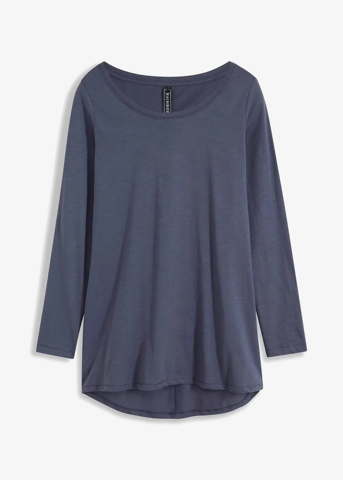 bonprix Shirts & Tops^Langarmshirt aus reiner Baumwolle indigo