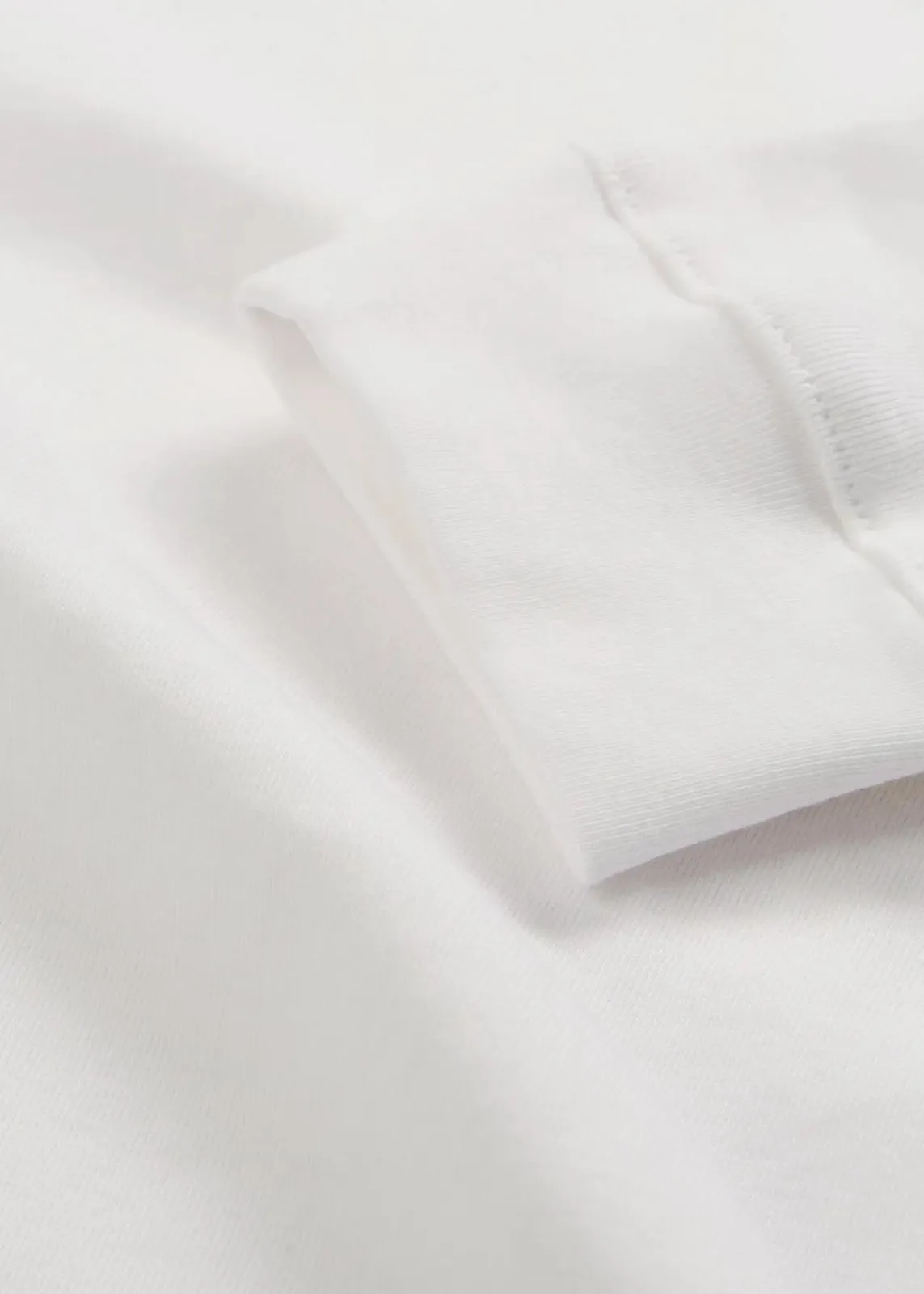 bonprix Shirts & Tops|Basics^Langarmshirt aus reiner Bio-Baumwolle weiß