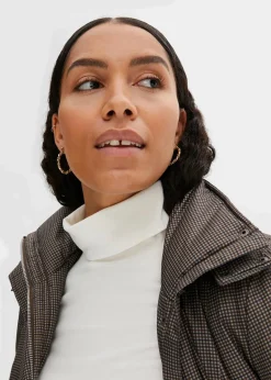 bonprix Shirts & Tops|Basics^Langarmshirt mit reiner Bio-Baumwolle wollweiß