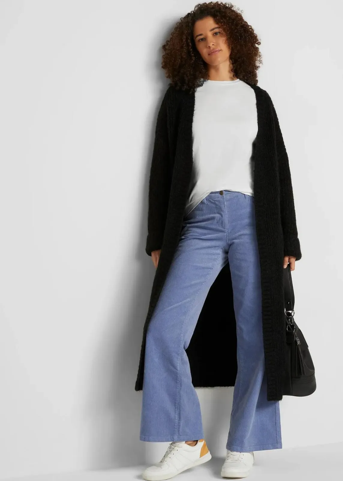 bonprix Shirts & Tops|Basics^Langarmshirt mit reiner Bio-Baumwolle (2er Pack) weiß+schwarz