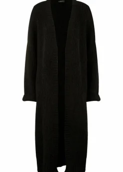 bonprix Bekleidung·Umstandsmode|Bekleidung·Jeans^Lange Strickjacke schwarz
