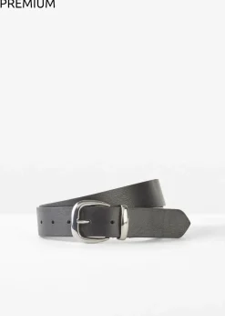 bonprix Gürtel|Schuhe & Accessoires In Spezialgrößen·Gürtel^Ledergürtel schwarz