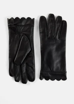 bonprix Handschuhe & Stulpen^Lederhandschuhe schwarz
