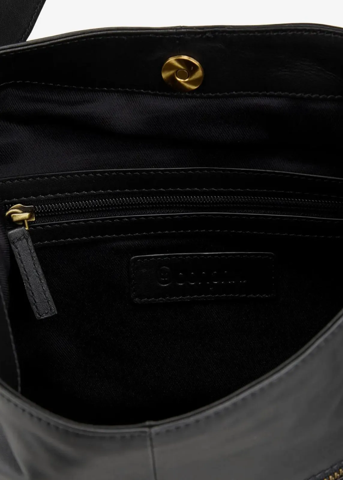 bonprix Taschen^Lederhandtasche schwarz