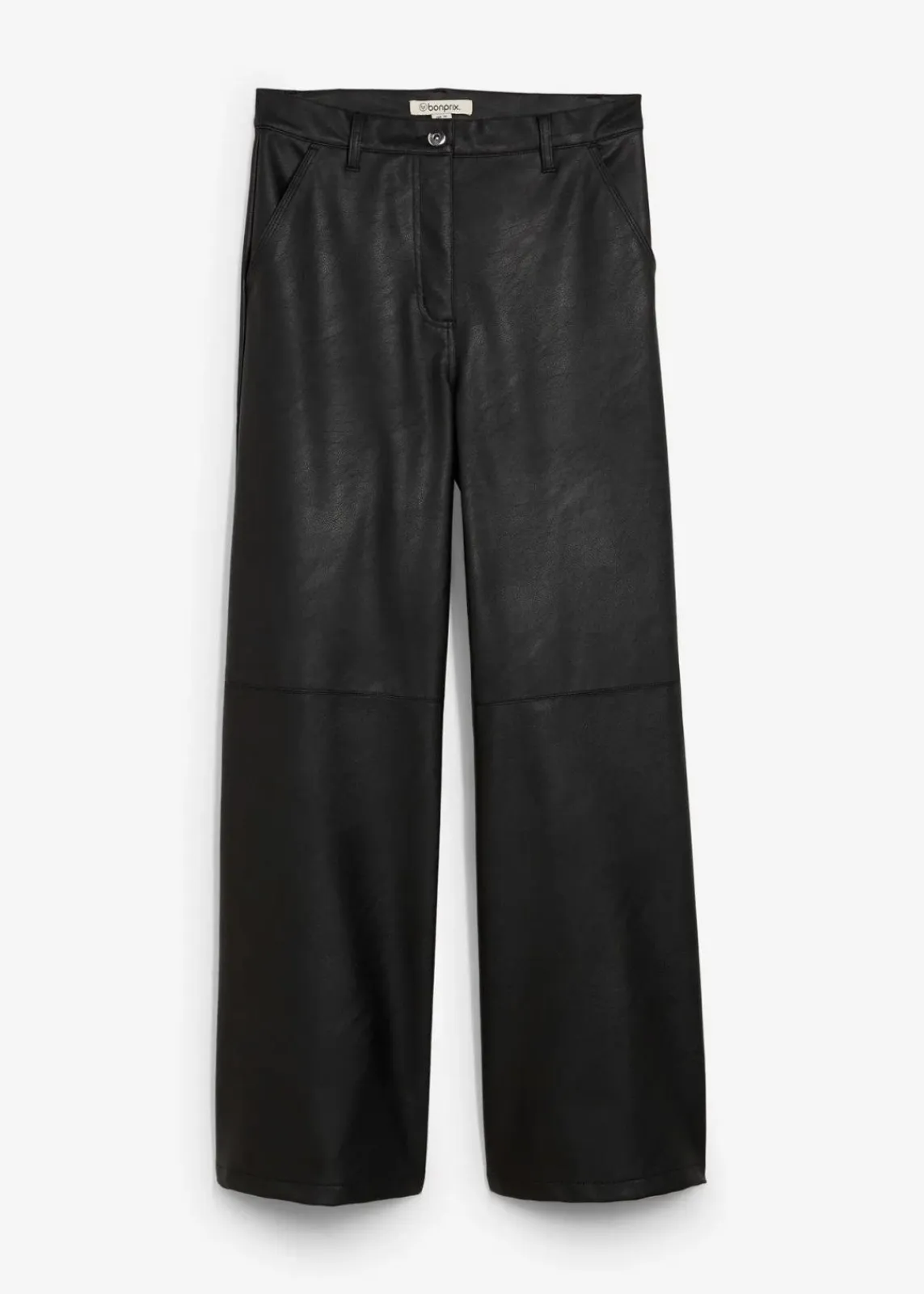 bonprix Bekleidung·Kleider|Hosen^Lederimitat-Hose schwarz
