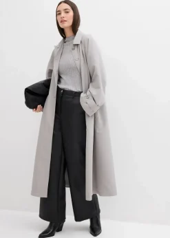 bonprix Bekleidung·Kleider|Hosen^Lederimitat-Hose schwarz