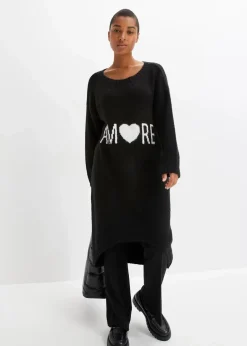 bonprix Hosen|Kurzgrößen^Lederimitat-Leggings mit Beschichtung schwarz