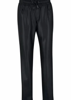 bonprix Hosen|Bekleidung·Kleider^Lederimitat-Schlupfhose schwarz