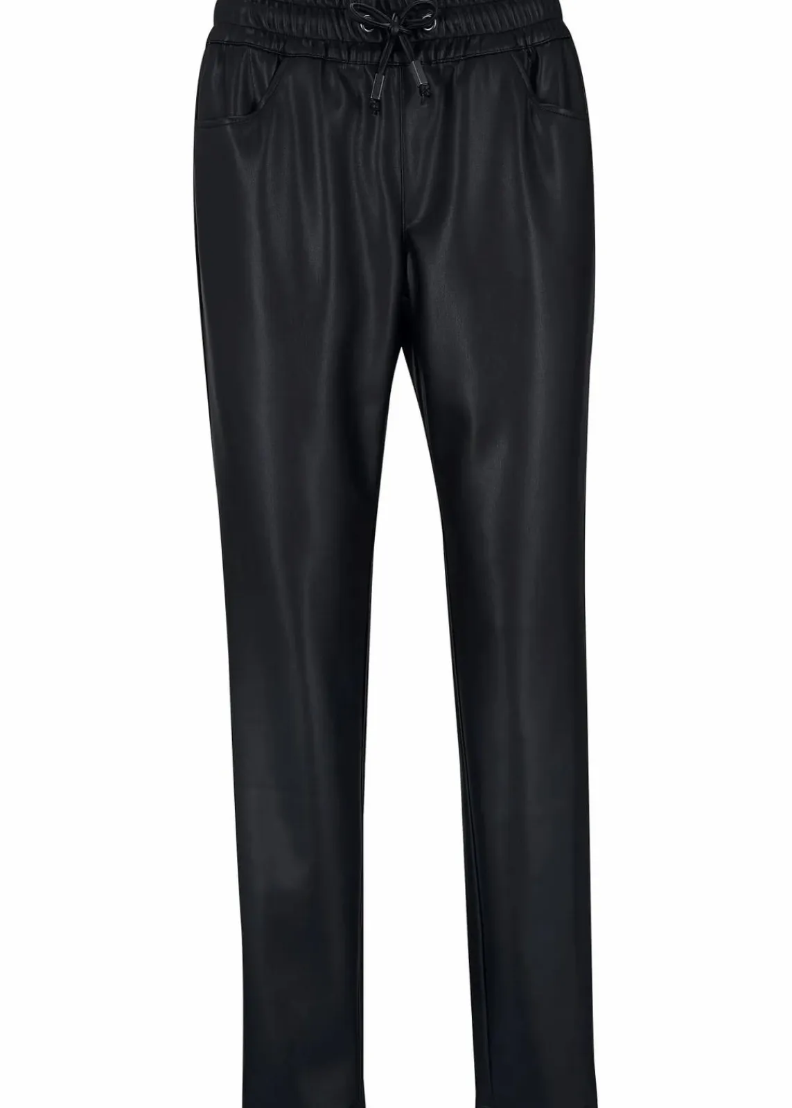 bonprix Hosen|Bekleidung·Kleider^Lederimitat-Schlupfhose schwarz