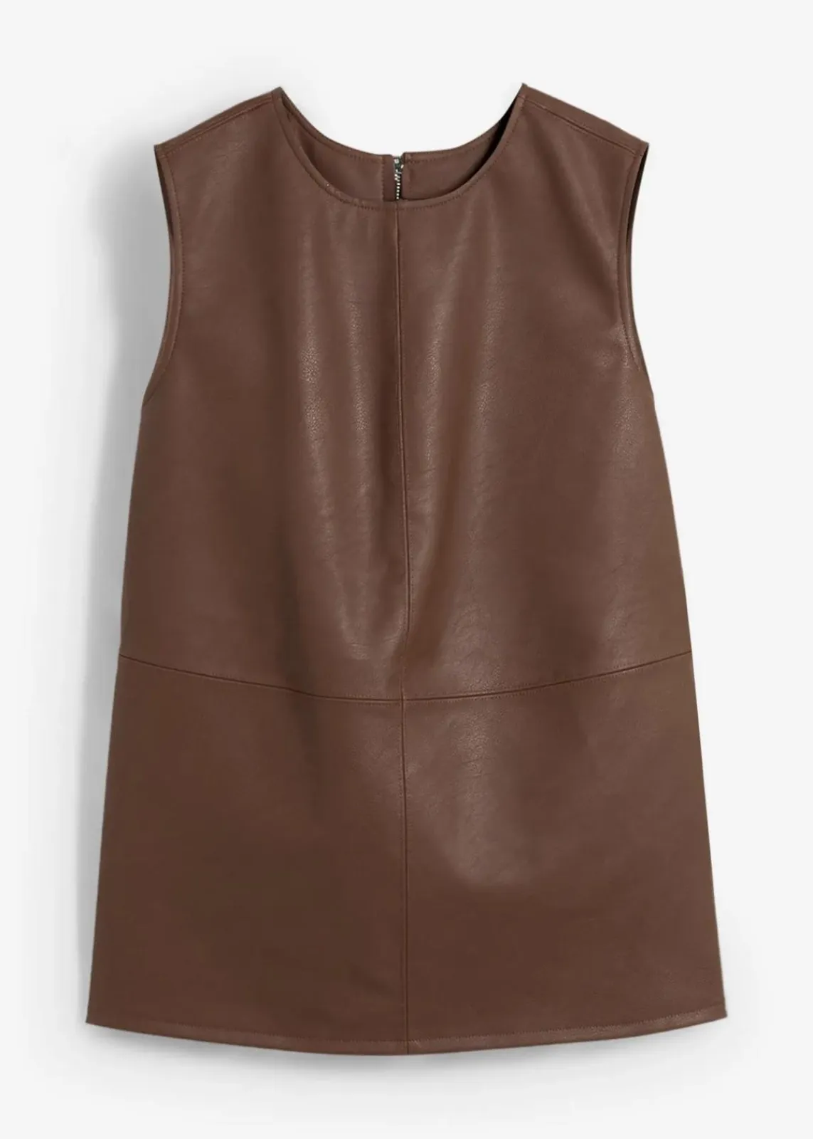 bonprix Shirts & Tops^Lederimitat-Top braun