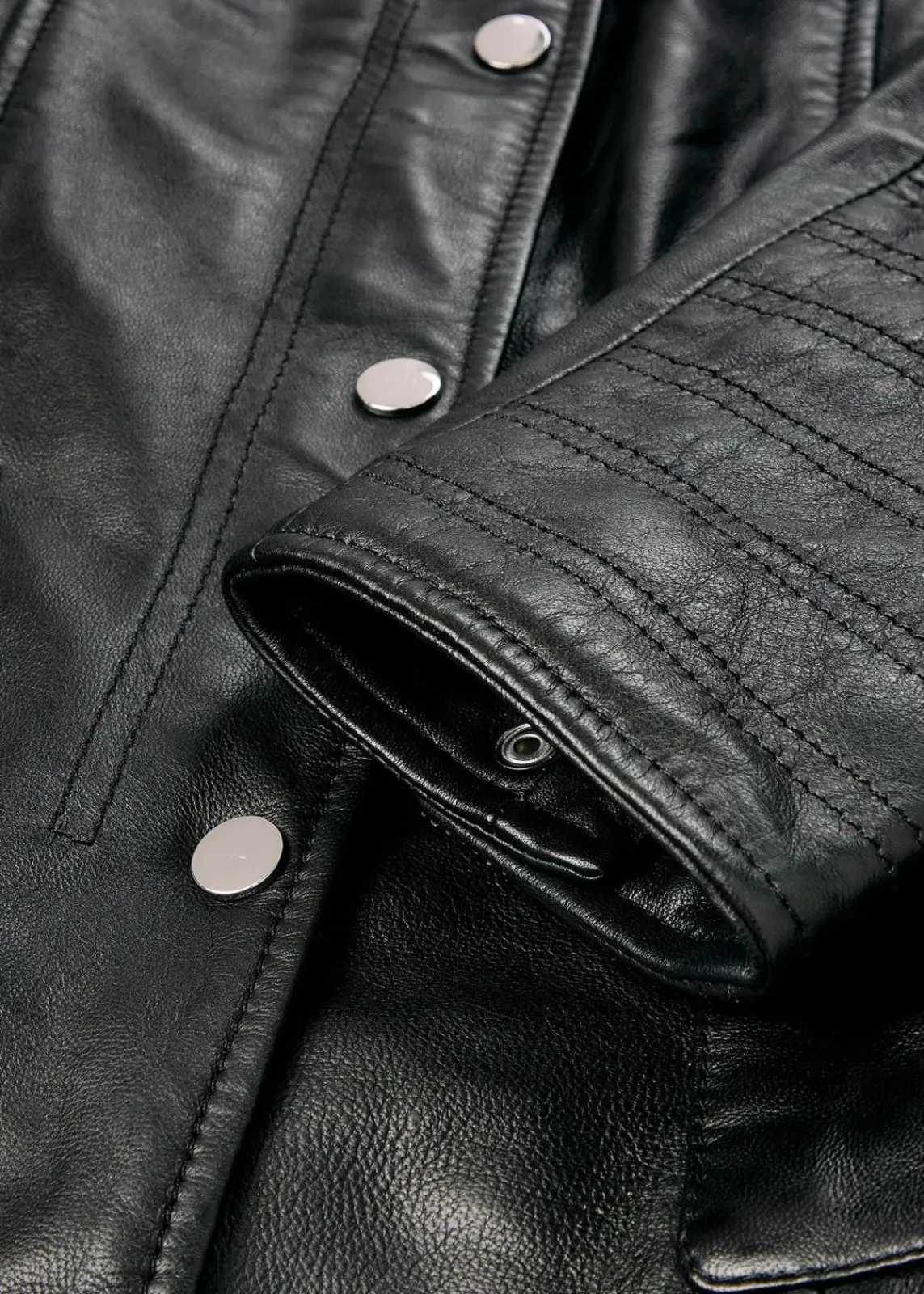 bonprix Premium|Nachhaltigere Materialien^Lederjacke aus Lammnappa schwarz