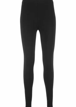 bonprix Bekleidung·Kleider|Hosen^Leggings aus Baumwoll-Mix schwarz