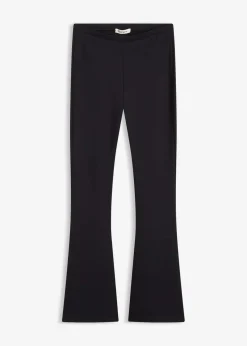 bonprix Bekleidung·Kleider|Hosen^Leggings aus bequemen Punto di Roma schwarz