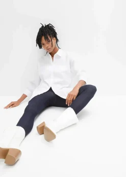 bonprix Hosen|Bekleidung·Kleider^Leggings in Jeansoptik blue stone