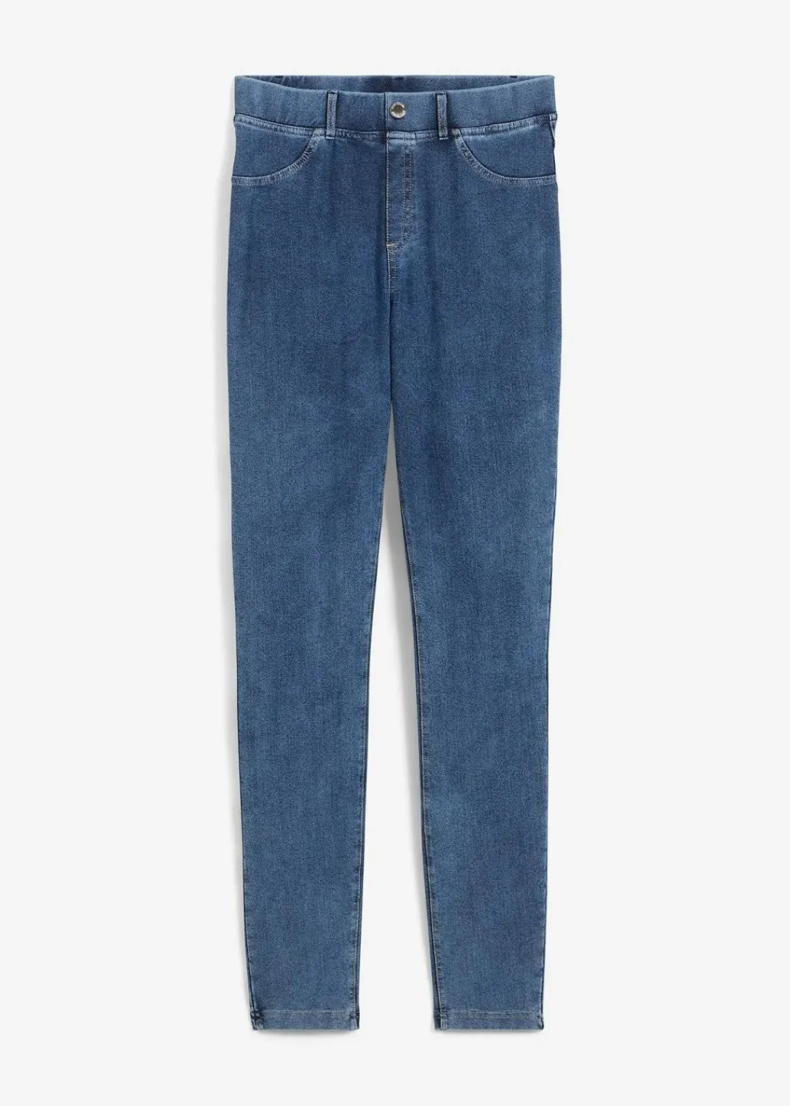 bonprix Bekleidung·Kleider|Hosen^Leggings in Jeansoptik blau