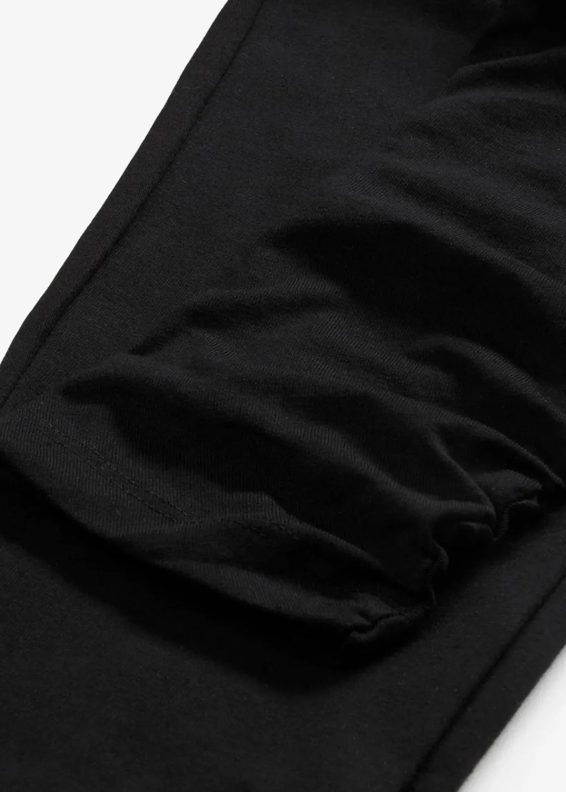 bonprix Bekleidung·Kleider|Hosen^Leggings mit breitem Bequembund schwarz