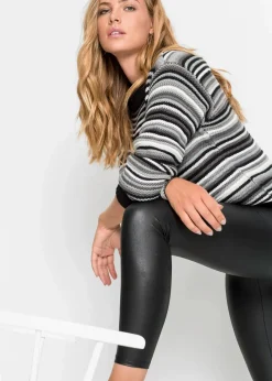 bonprix Bekleidung·Kleider|Thermobekleidung^Leggings mit Thermo Funktion schwarz