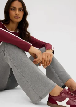 bonprix Bekleidung·Kleider|Hosen^Leggings mit Waschung grau washed