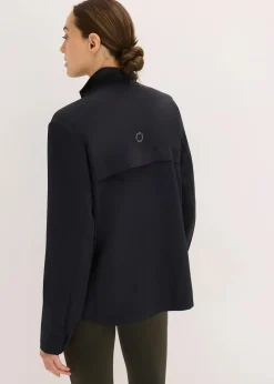 bonprix Bekleidung·Sweat|Bekleidung·Hosen^Leichte Funktionsjacke mit reflektierenden Details schwarz