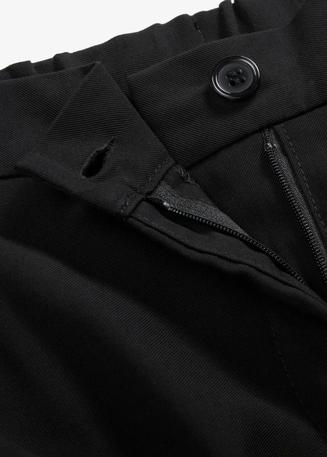 bonprix Bekleidung·Kleider|Hosen^Leichte Marlenehose mit Viskose schwarz