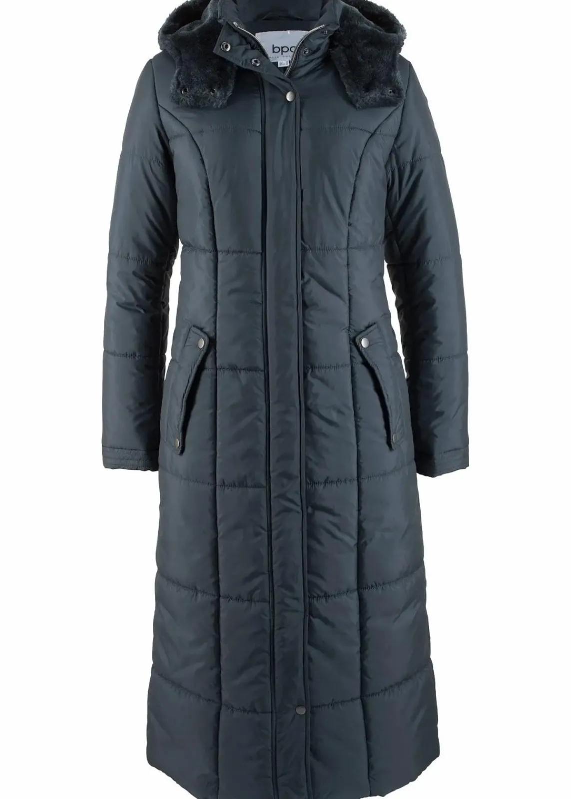 bonprix Jacken & Mäntel|Bekleidung·Hosen^Leichter Steppmantel nachtblau