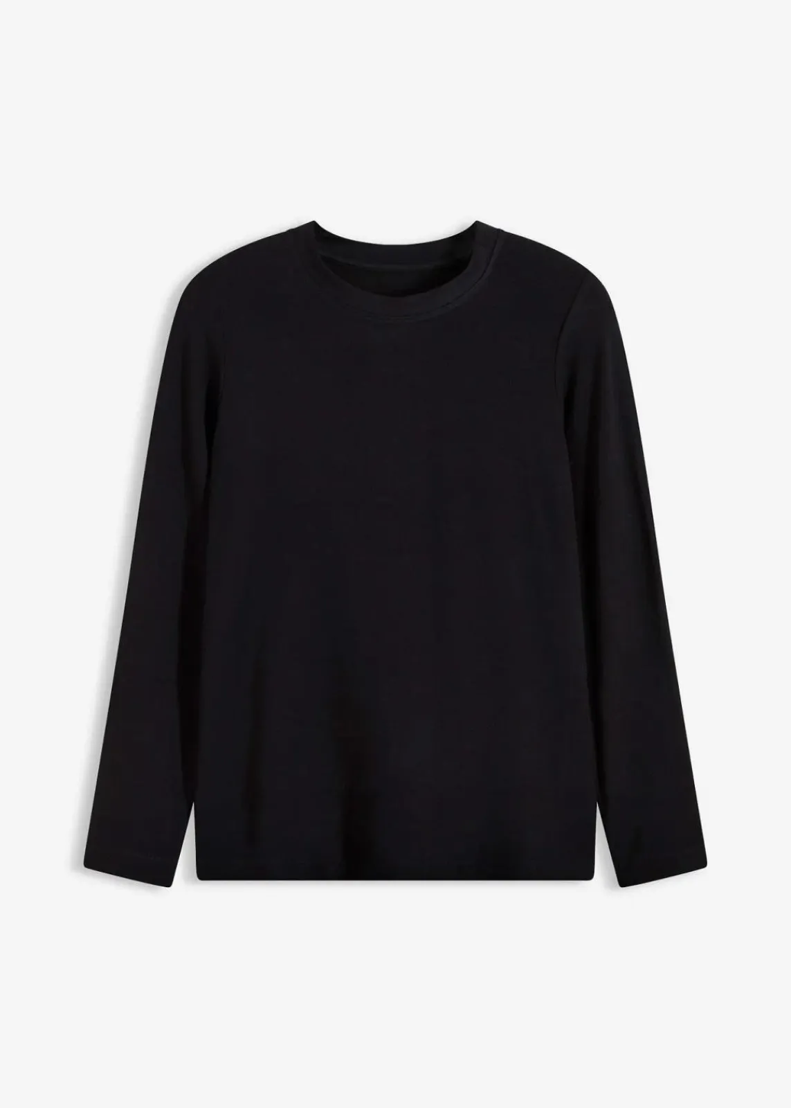 bonprix Thermounterwäsche^Leichtes Thermo Langarmshirt schwarz