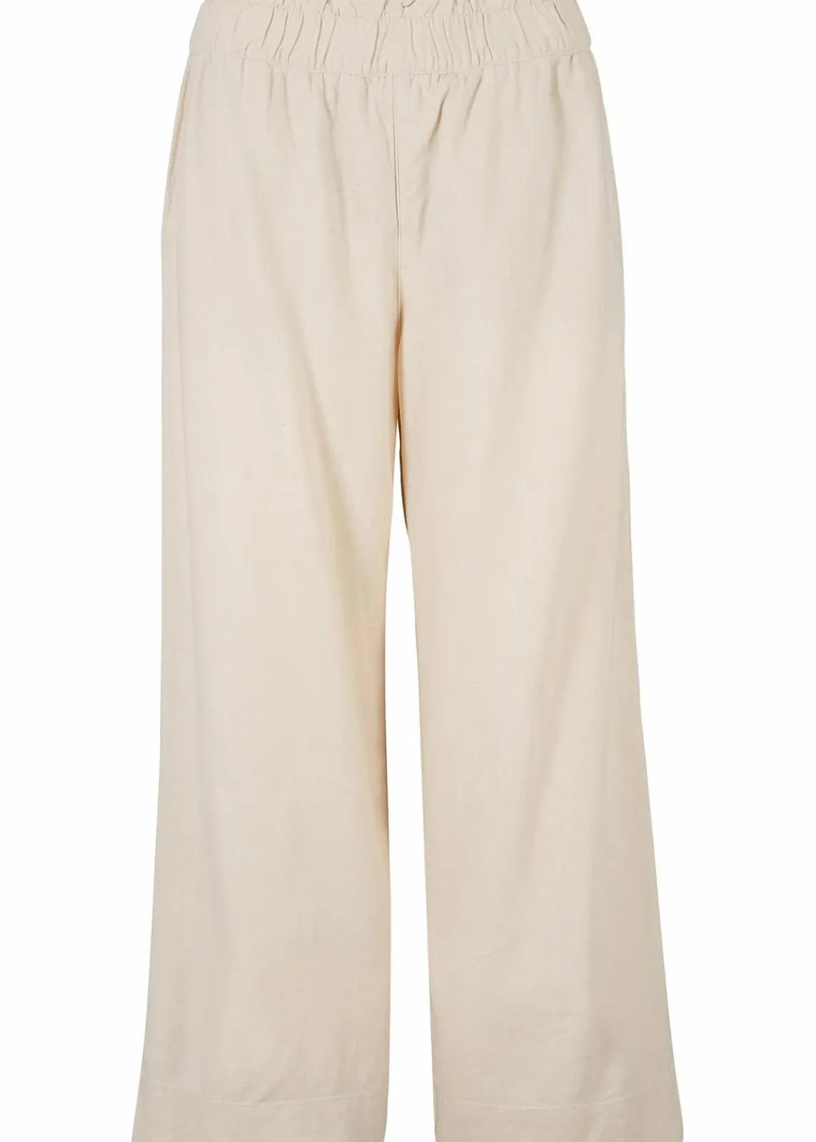 bonprix Bekleidung·Kleider|Hosen^Leinen-Culotte, wadenlang kieselbeige