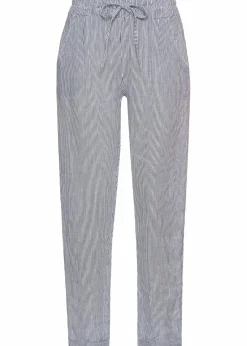 bonprix Bekleidung·Kleider|Hosen^Leinenhose blau/weiß gestreift
