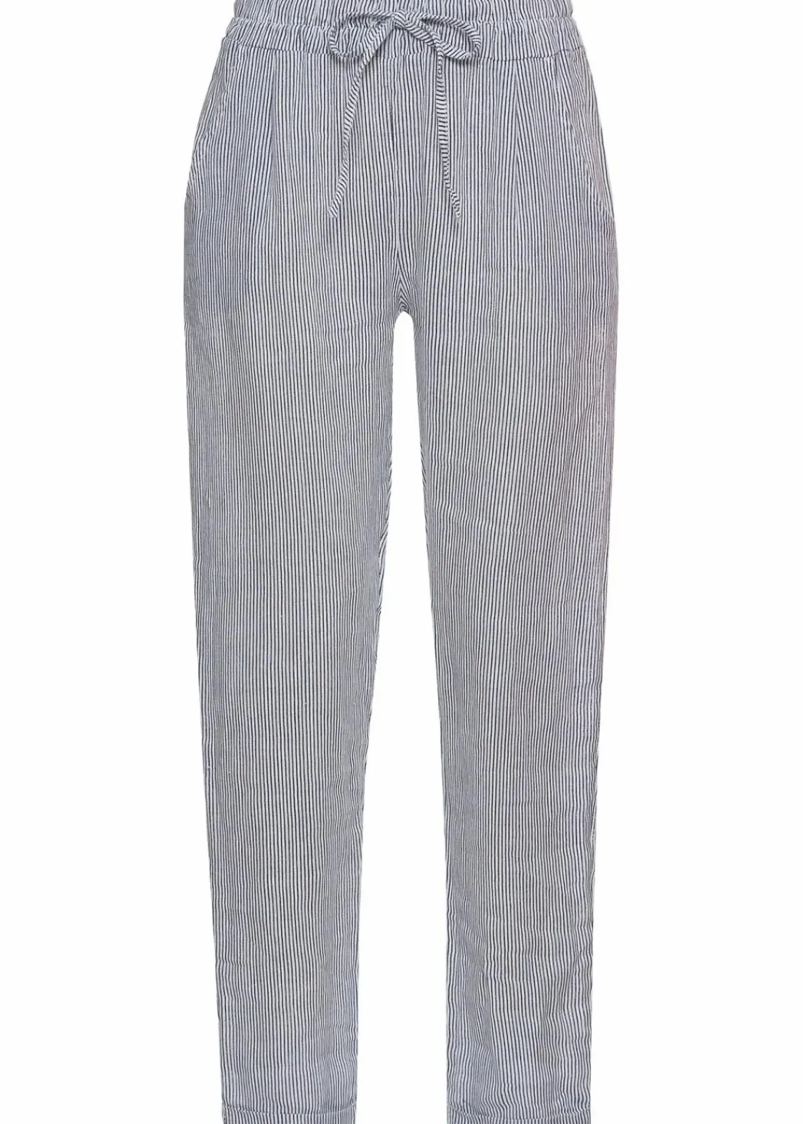 bonprix Bekleidung·Kleider|Hosen^Leinenhose blau/weiß gestreift