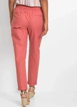 bonprix Hosen|Bekleidung·Kleider^Leinenhose rhabarber