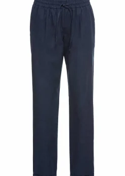 bonprix Hosen|Bekleidung·Kleider^Leinenhose dunkelblau