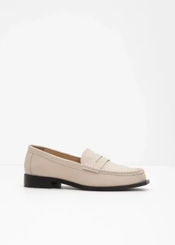 bonprix Slipper & Halbschuhe|Loafer^Loafer beige