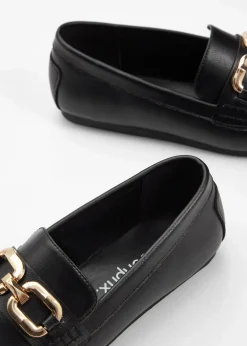 bonprix Slipper & Halbschuhe|Loafer^Loafer schwarz