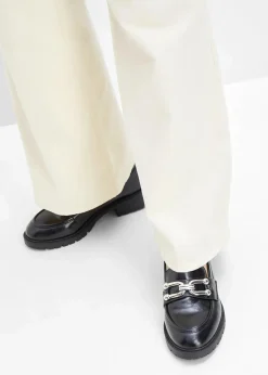 bonprix Slipper & Halbschuhe|Loafer^Loafer schwarz