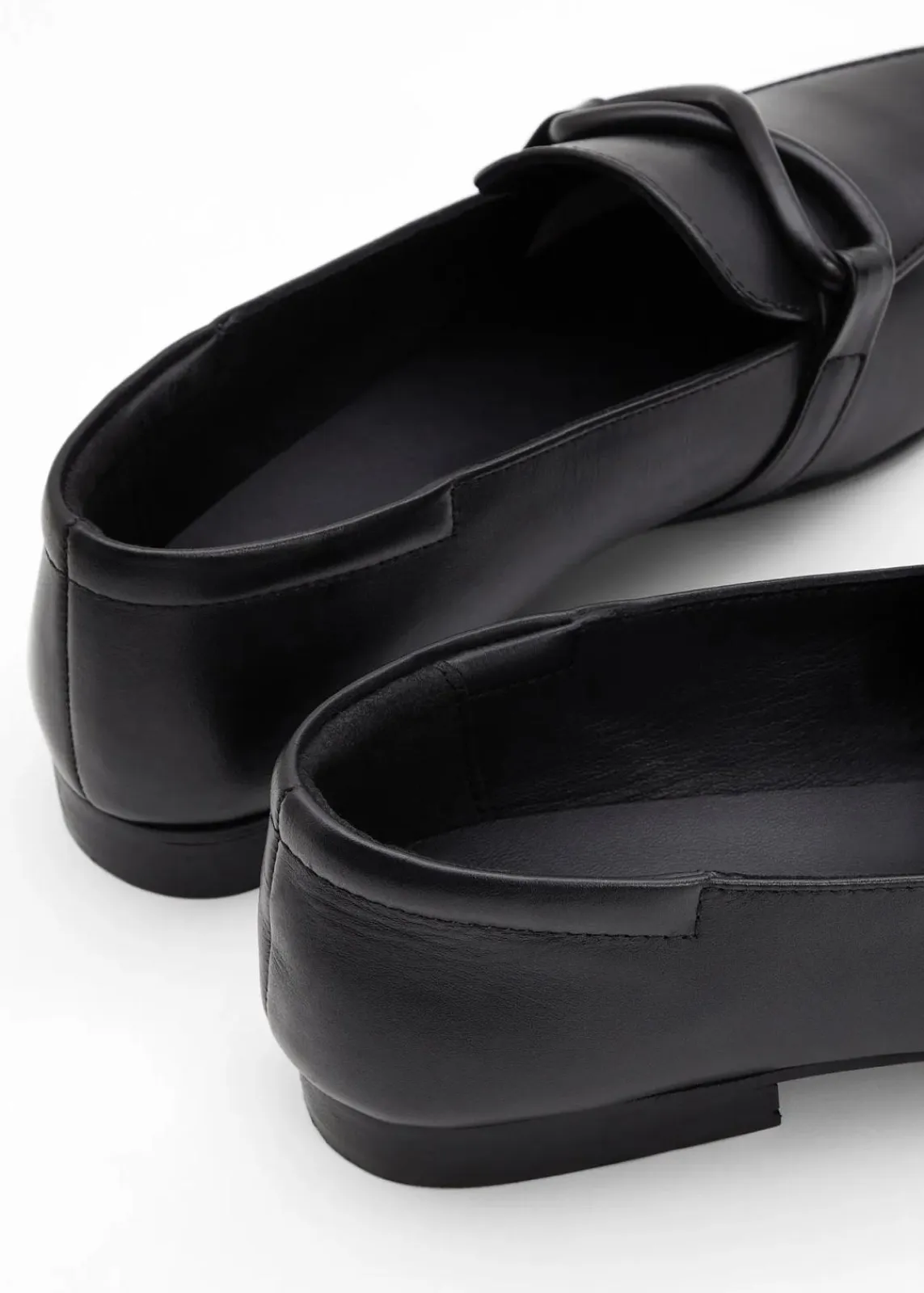 bonprix Slipper & Halbschuhe|Loafer^Loafer aus Leder schwarz