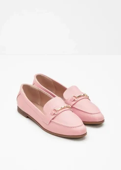 bonprix Sommerschuhe|Loafer^Loafer mit Schnalle rosa