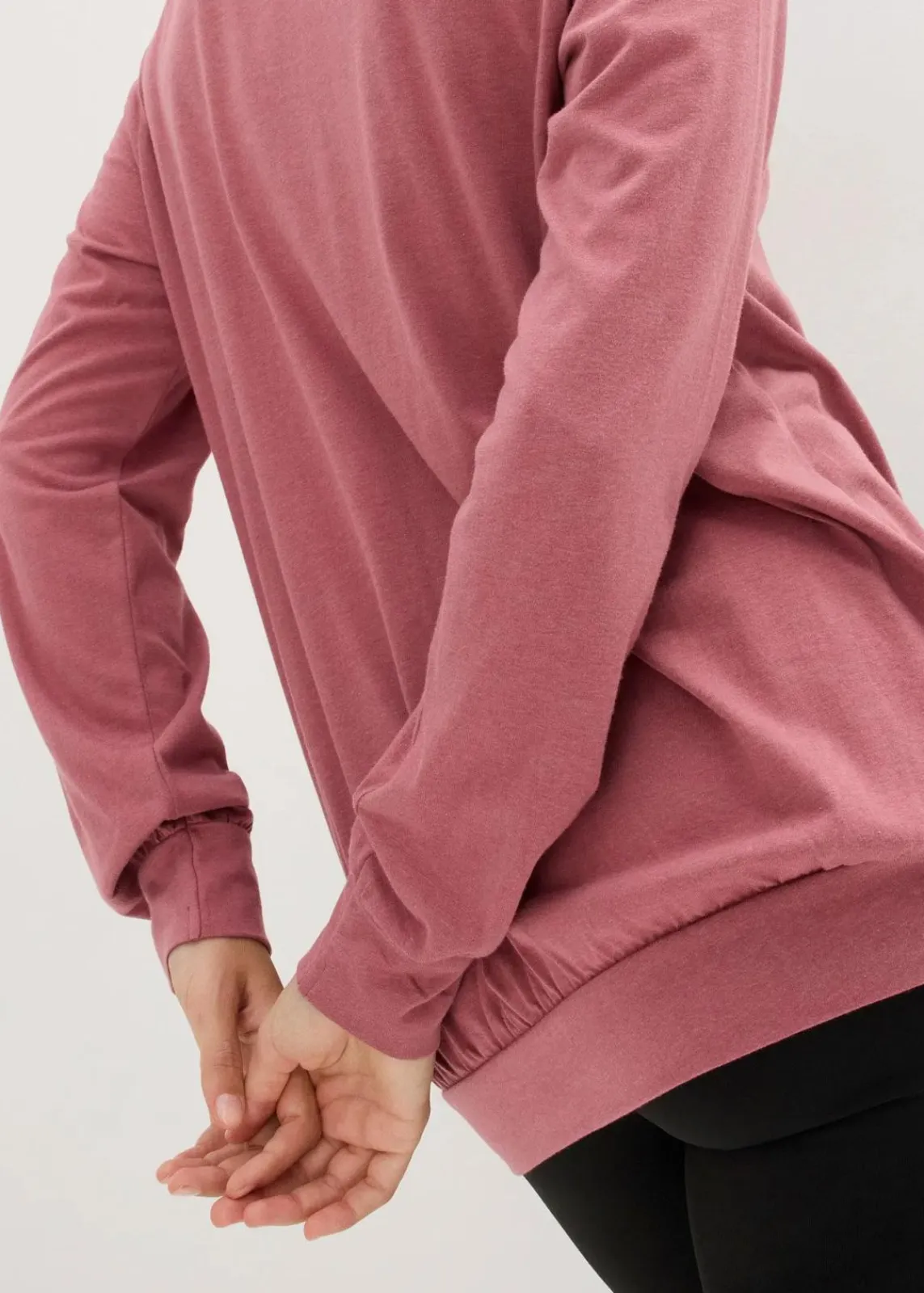 bonprix Shirts & Tops|Nachhaltigere Materialien^Lockeres Sport-Shirt softbeere bedruckt