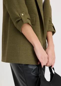 bonprix Blazer^Longblazer dunkeloliv
