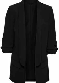 bonprix Bekleidung·Basics|Blazer^Longblazer schwarz