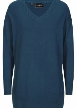 bonprix Pullover & Strickjacken|Bekleidung·Jeans^Long-Pullover dunkelblau