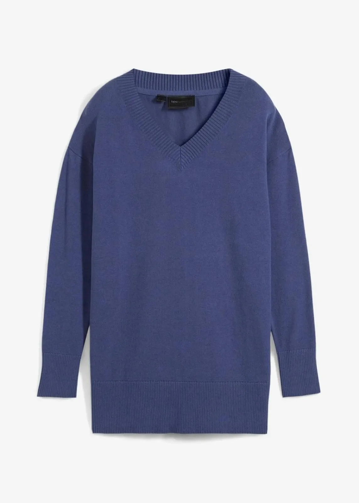 bonprix Bekleidung·Umstandsmode|Strickmode^Long-Pullover indigo