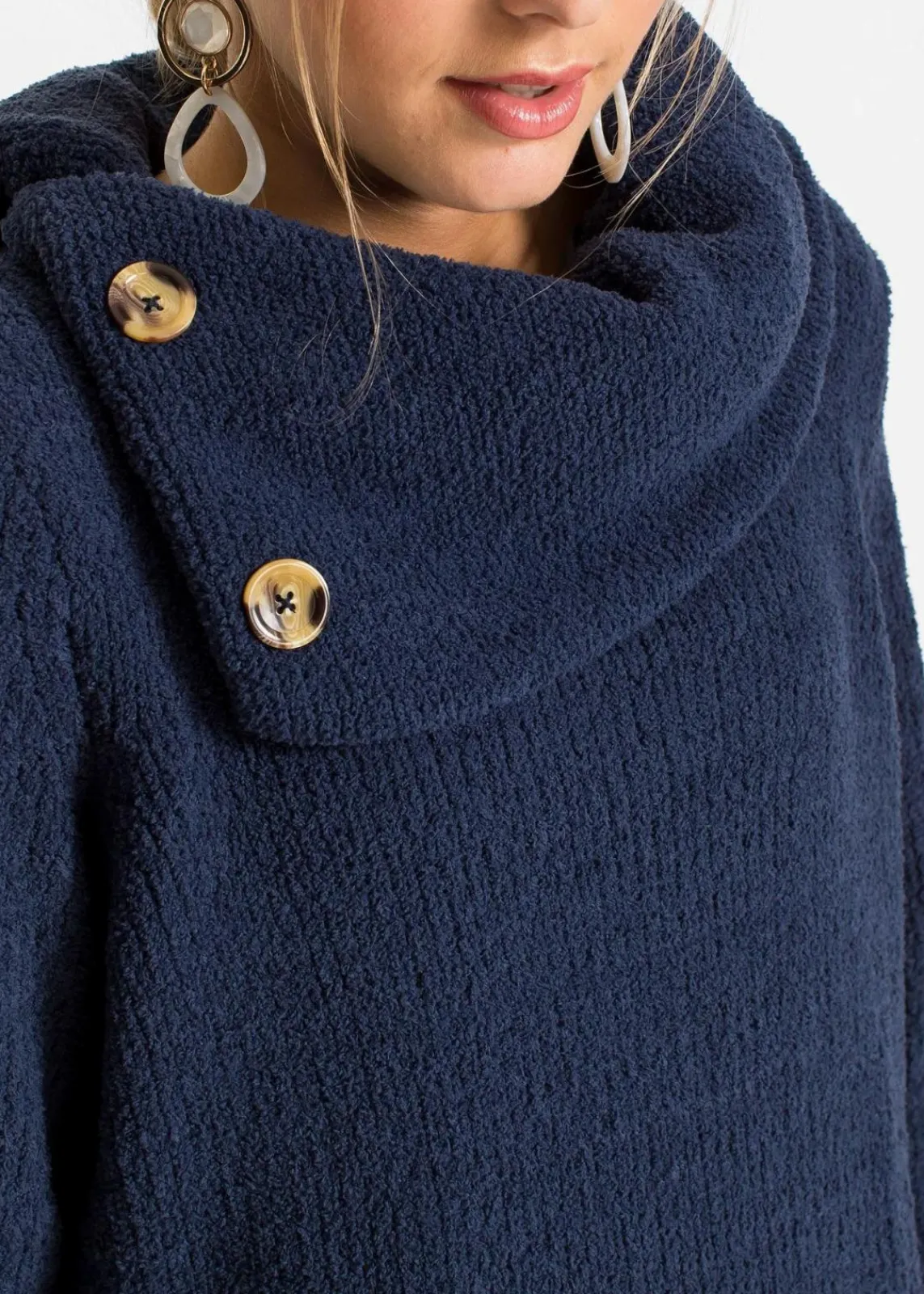bonprix Bekleidung·Umstandsmode|Bekleidung·Jeans^Longpullover dunkelblau