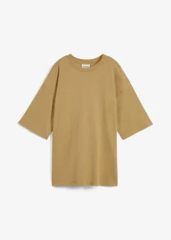 bonprix Shirts & Tops|Zweiteiler & Sets^Longshirt aus Interlock khakibraun
