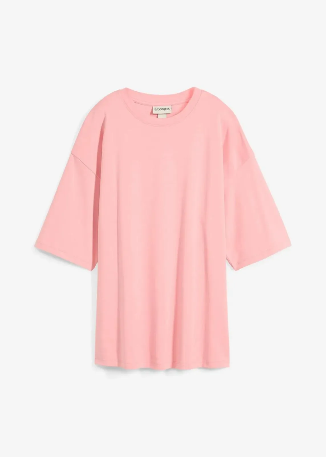 bonprix Shirts & Tops|Zweiteiler & Sets^Longshirt aus Interlock softrosa